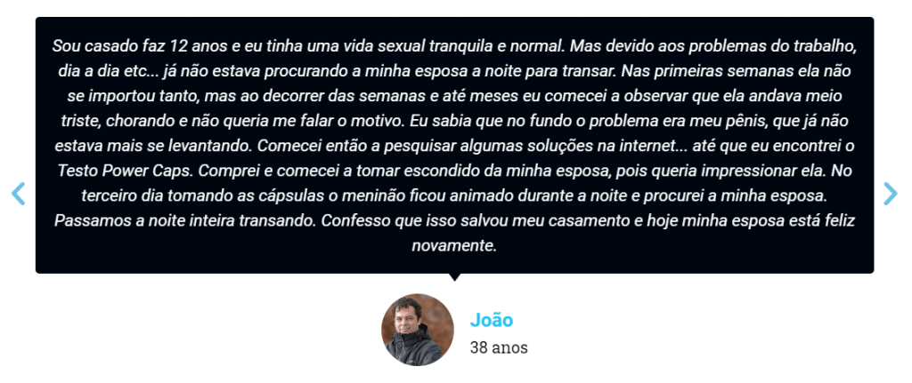 depoimentos testo power caps - Testo Power Caps aumenta mesmo? Vale a pena em 2024? Saiba Aqui